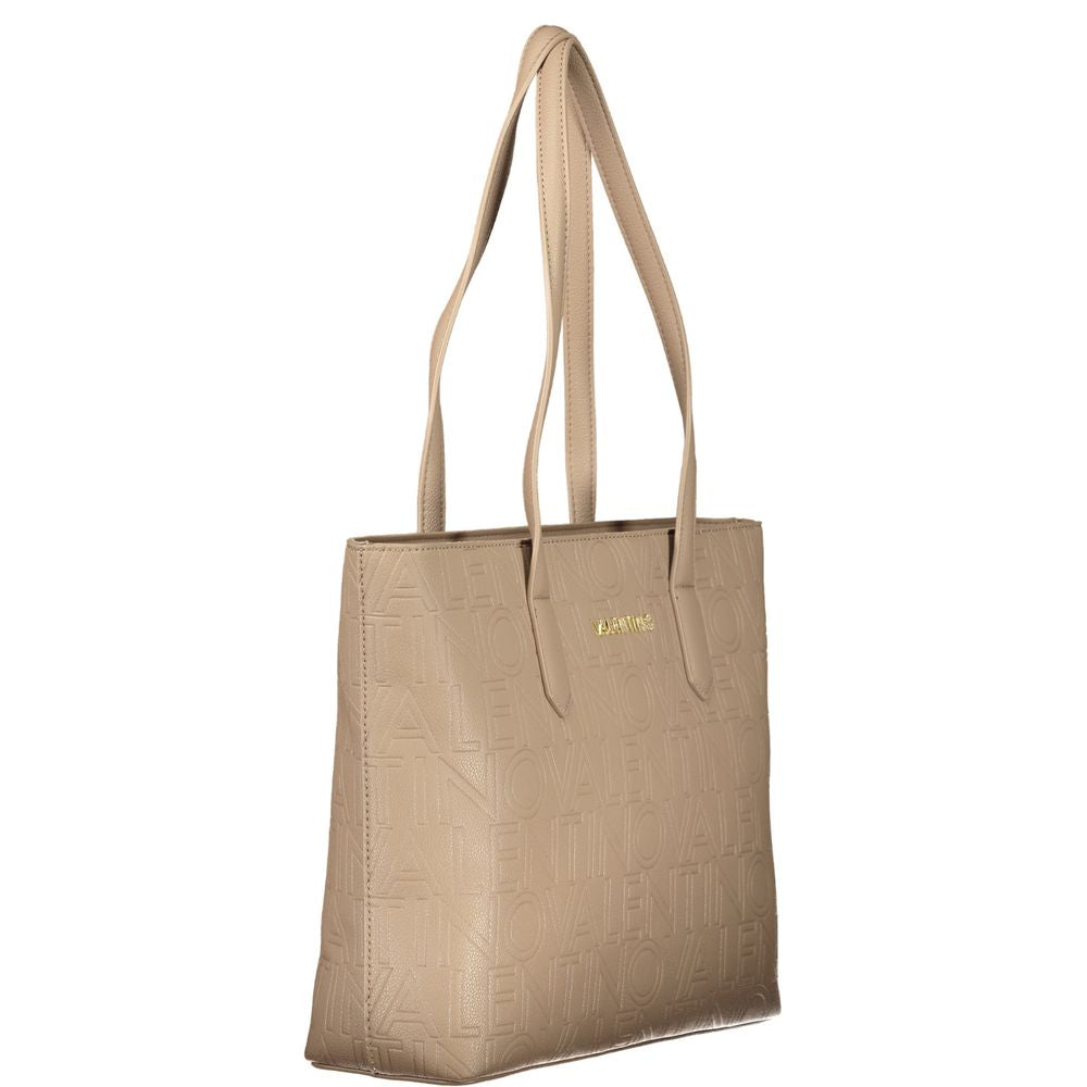 Mario Valentino Marrone Polyurethane Women Shoulder Bag