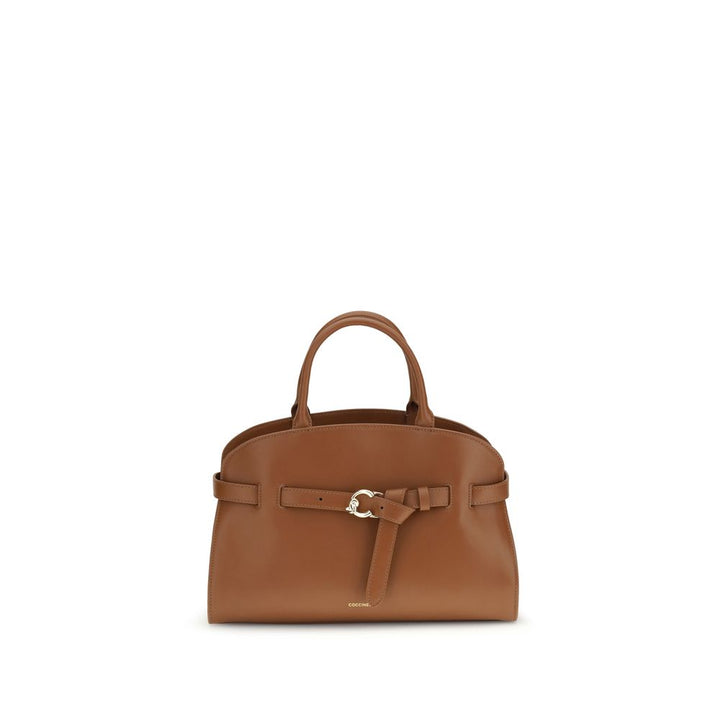 Coccinelle Brown Calf Leather Bos Taurus Handbag