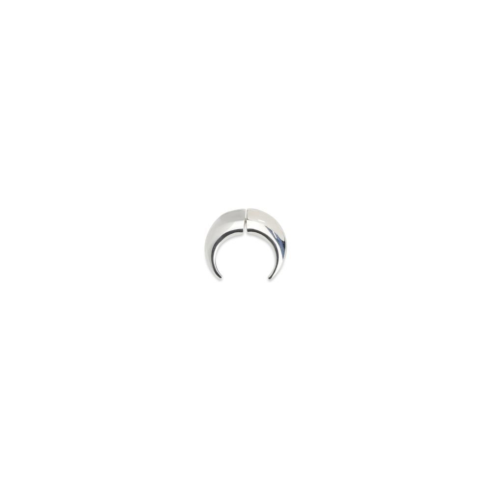 Marine Serre Silver Metal Earrings