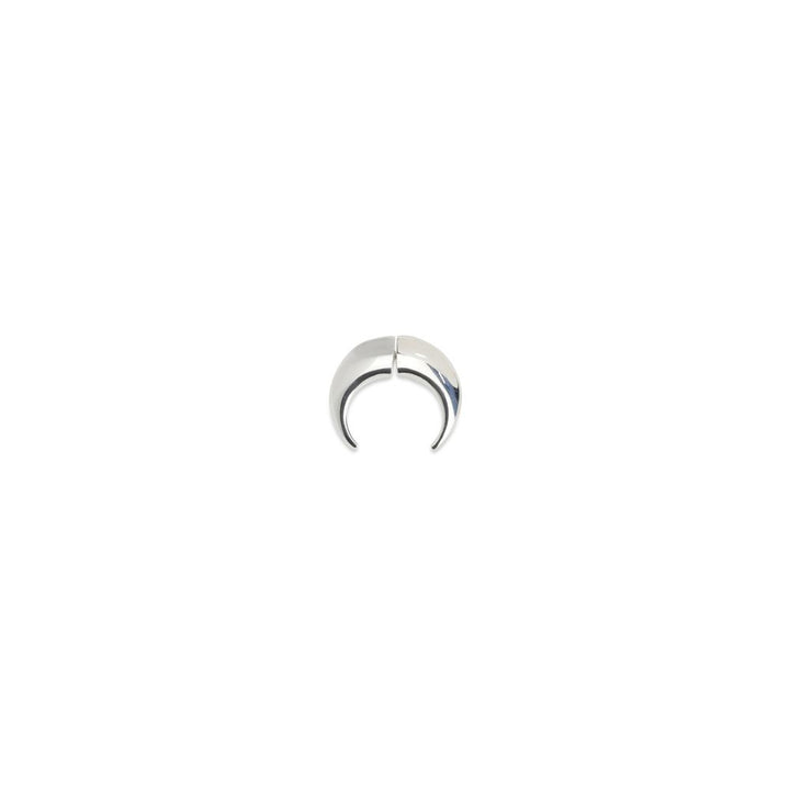 Marine Serre Silver Metal Earrings