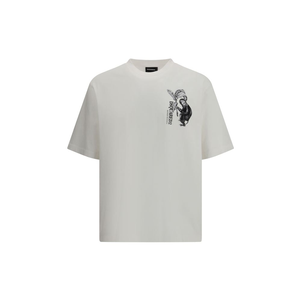 Dsquared² White Cotton Sportswear
