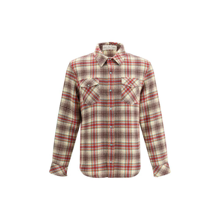 God's True Cashmere Multicolor Cashmere Pattern Shirt