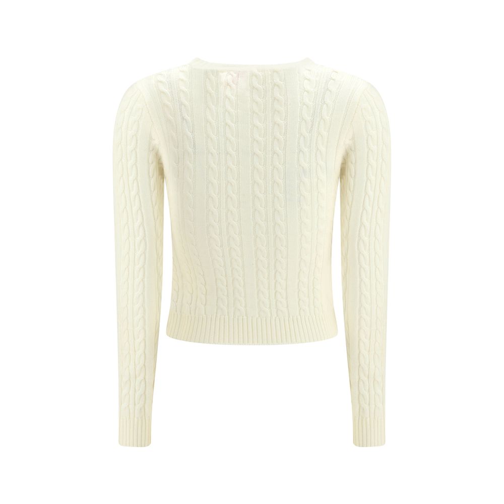 Fiorucci Beige Merino Wool Sweatshirt
