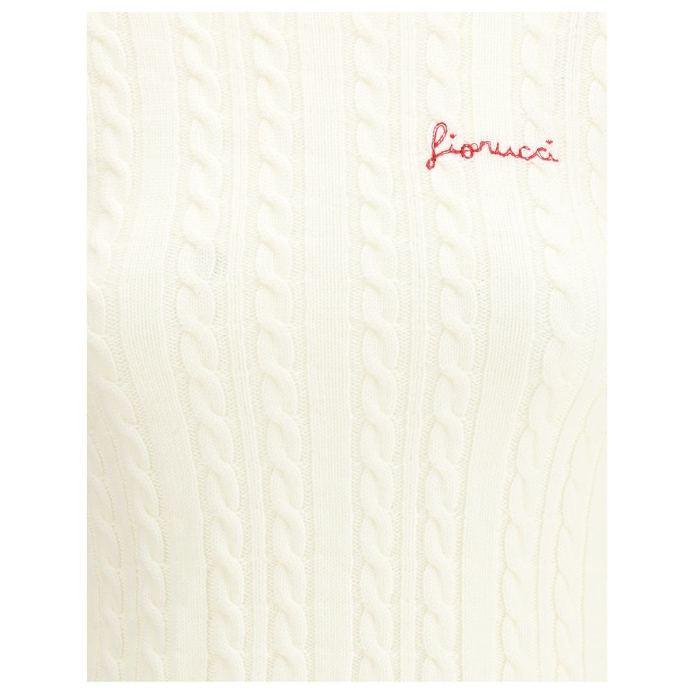 Fiorucci Beige Merino Wool Sweatshirt