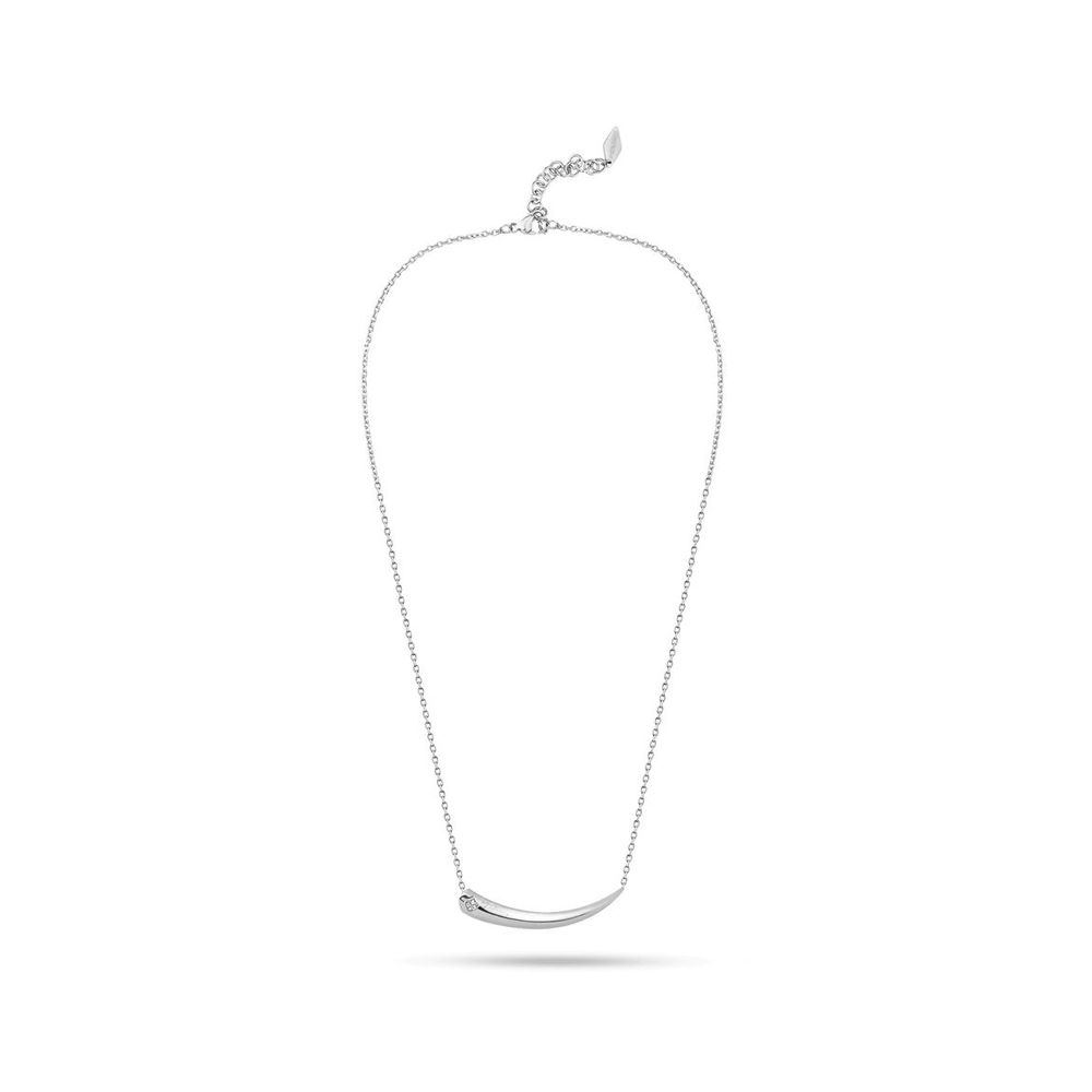 Police Gray Stainless Steel Necklace