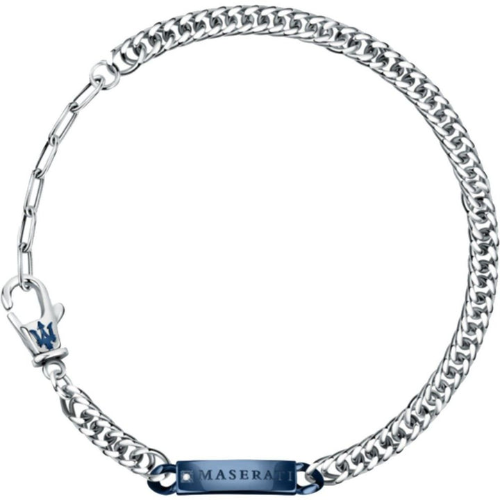Maserati Gray Stainless Steel Bracelet