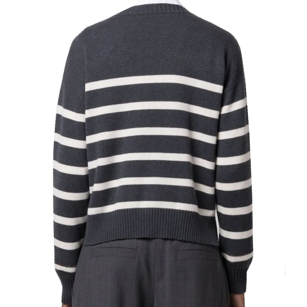 Brunello Cucinelli Gray Cashmere Sweater