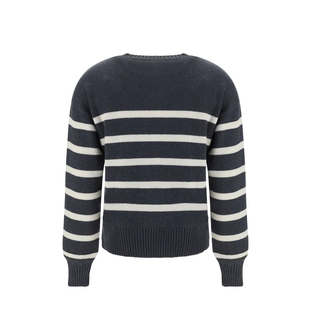 Brunello Cucinelli Gray Cashmere Sweater