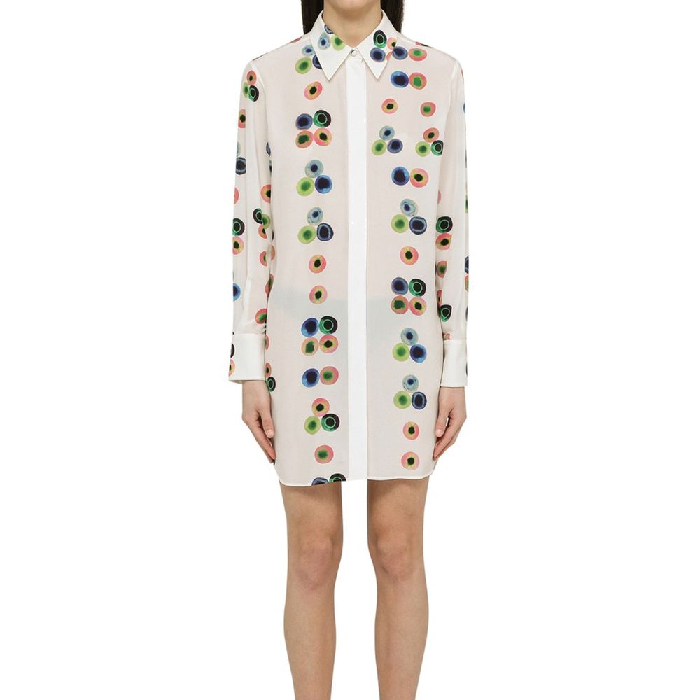 Chloé White Silk Casual Dress