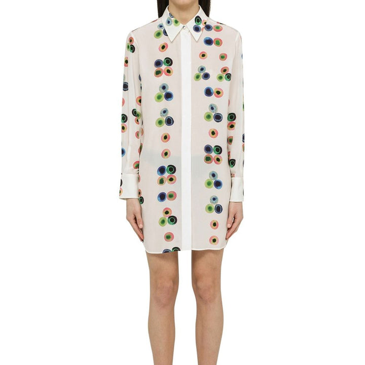 Chloé White Silk Casual Dress