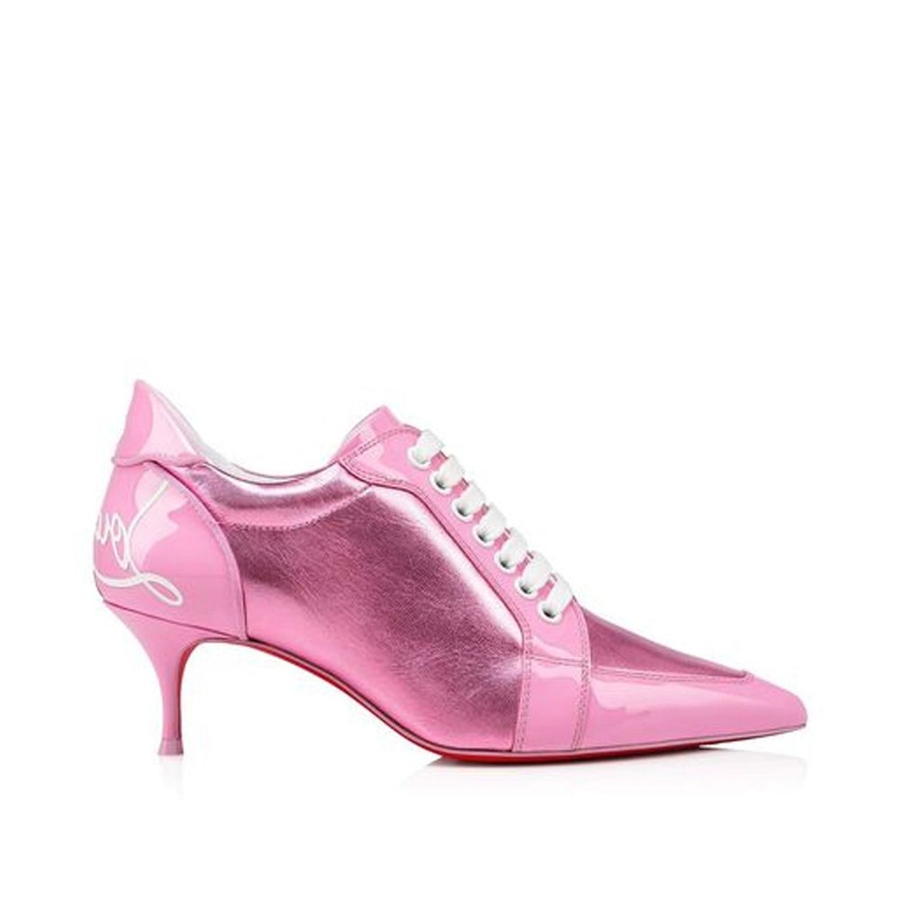 Christian Louboutin Multicolor Calfskin Lace-Up