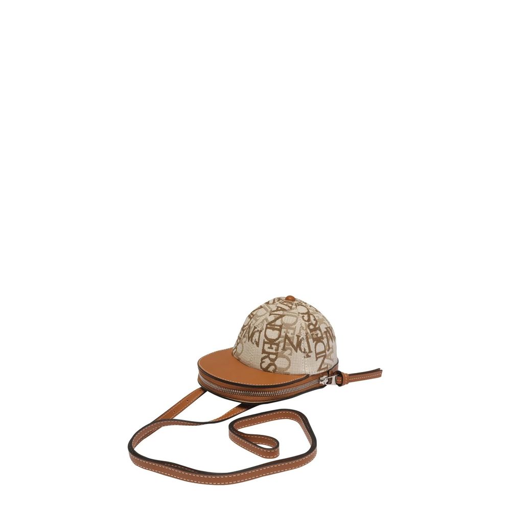 Jw Anderson Brown Canvas Shoulder Bag