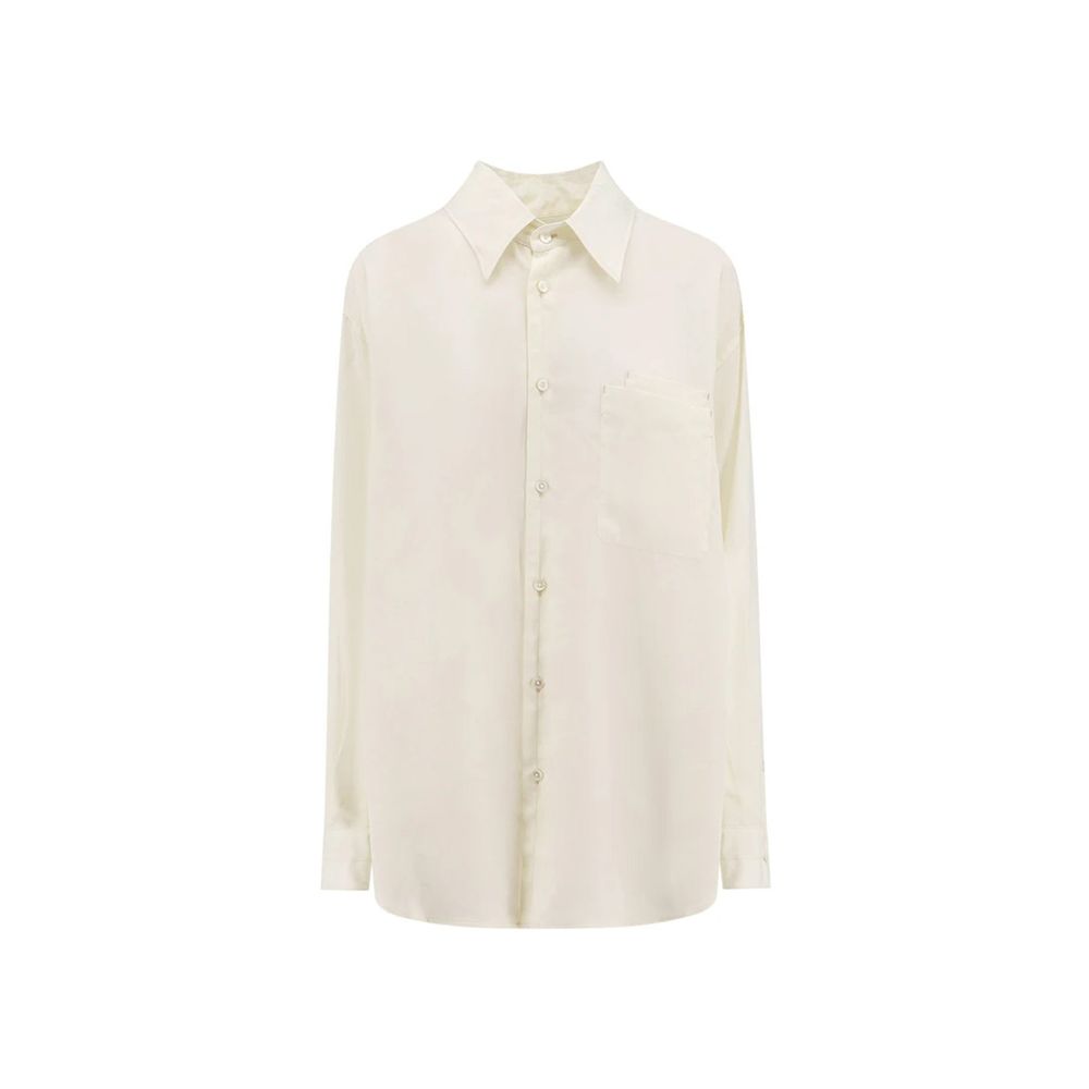 Lemaire White Lyocell Tank Tops