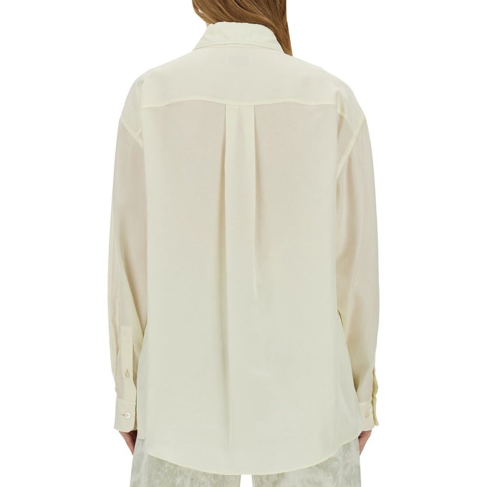 Lemaire White Lyocell Tank Tops