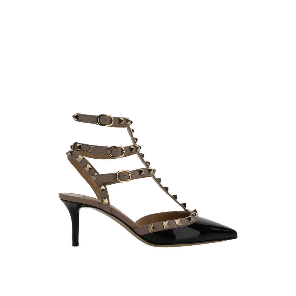 Valentino Garavani Black Calfskin Pumps