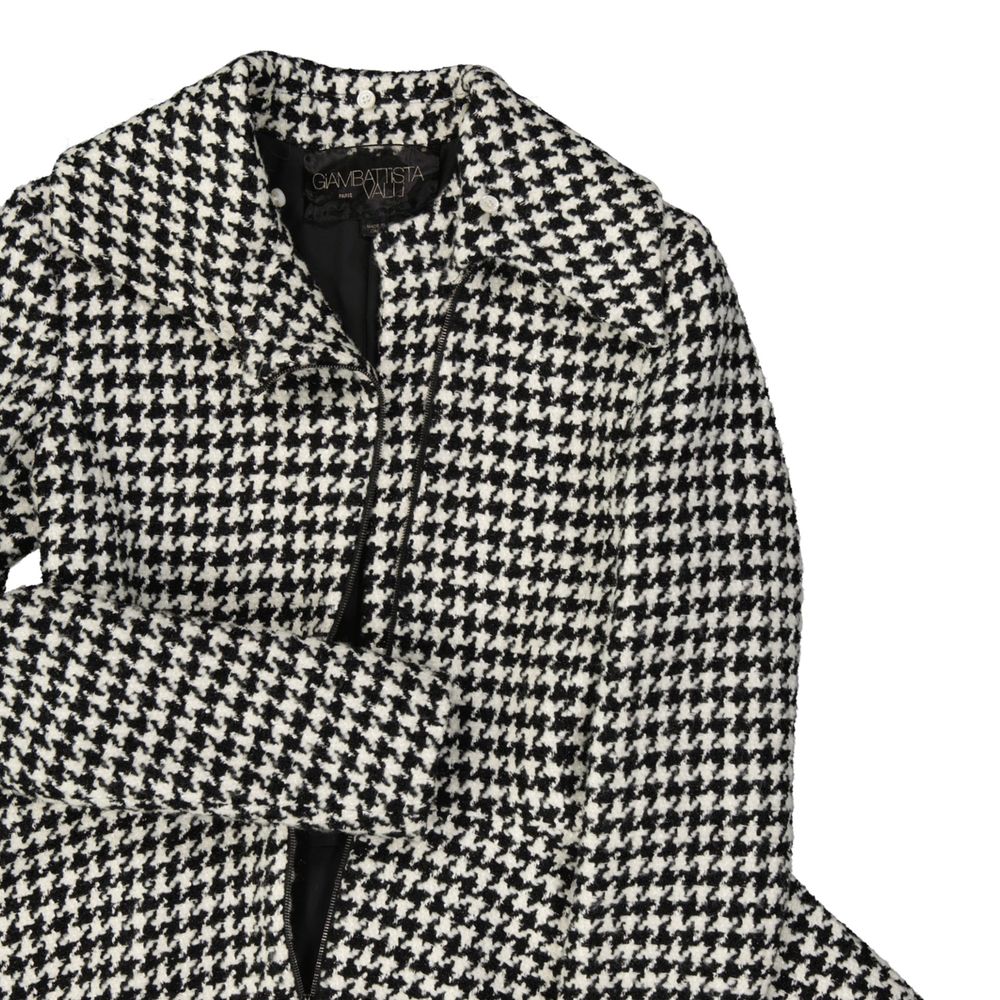 Giambattista Valli Black Virgin Wool Coat
