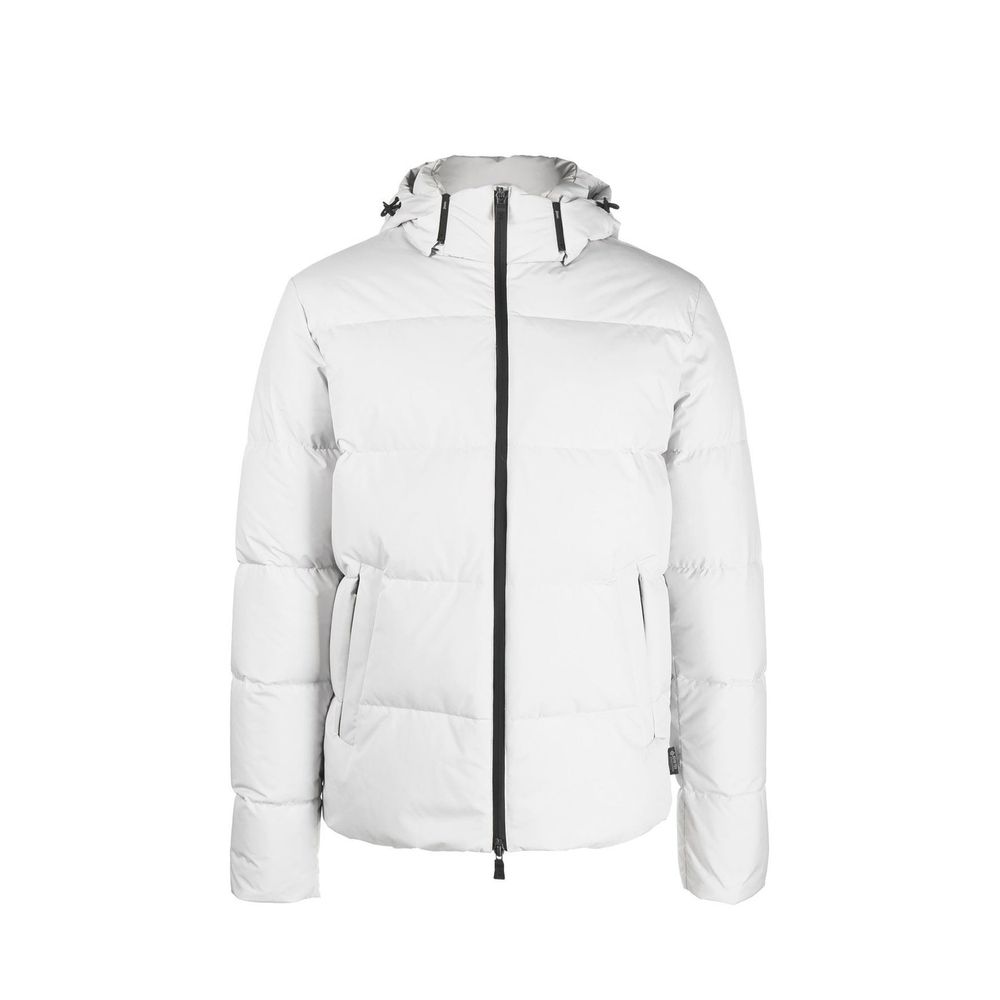Herno Gray Polyester Coat