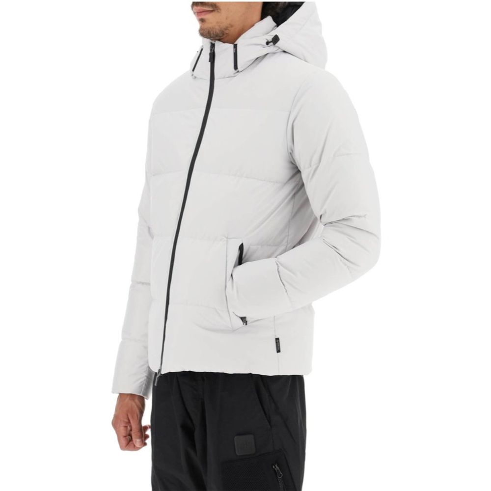 Herno Gray Polyester Coat