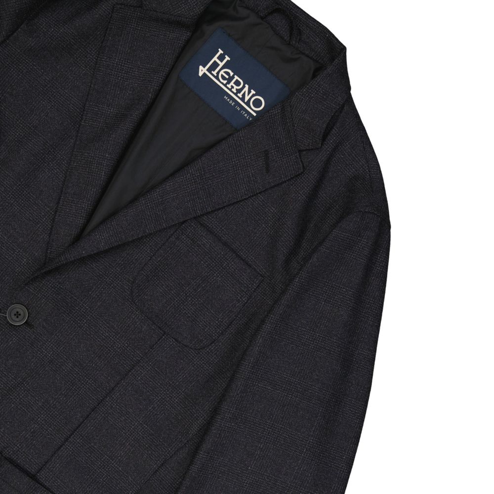 Herno Gray Wool Blazer