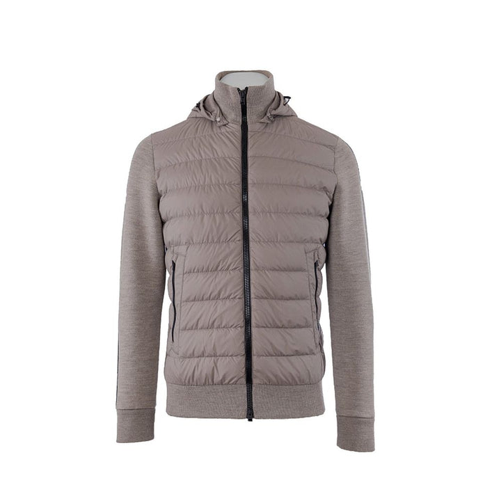 Herno Brown Wool Bomber