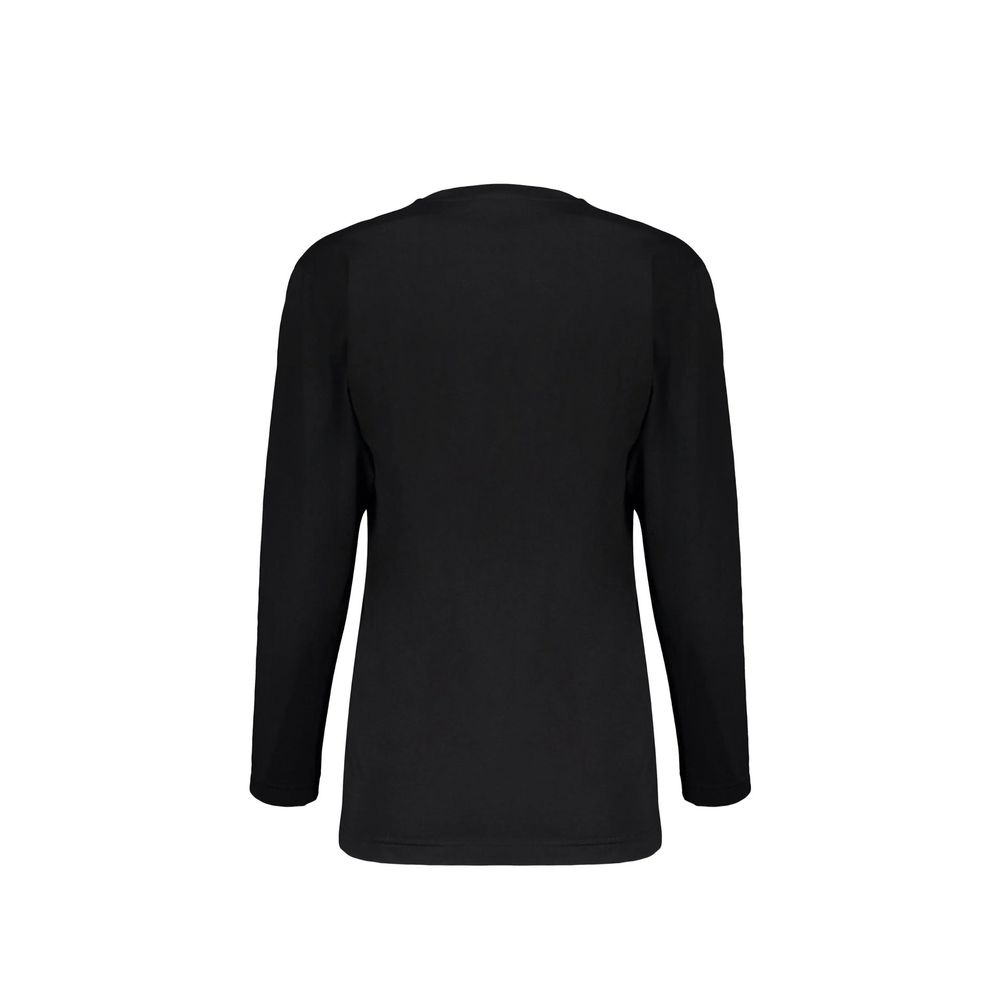 Moschino Couture Black Cotton T-Shirt