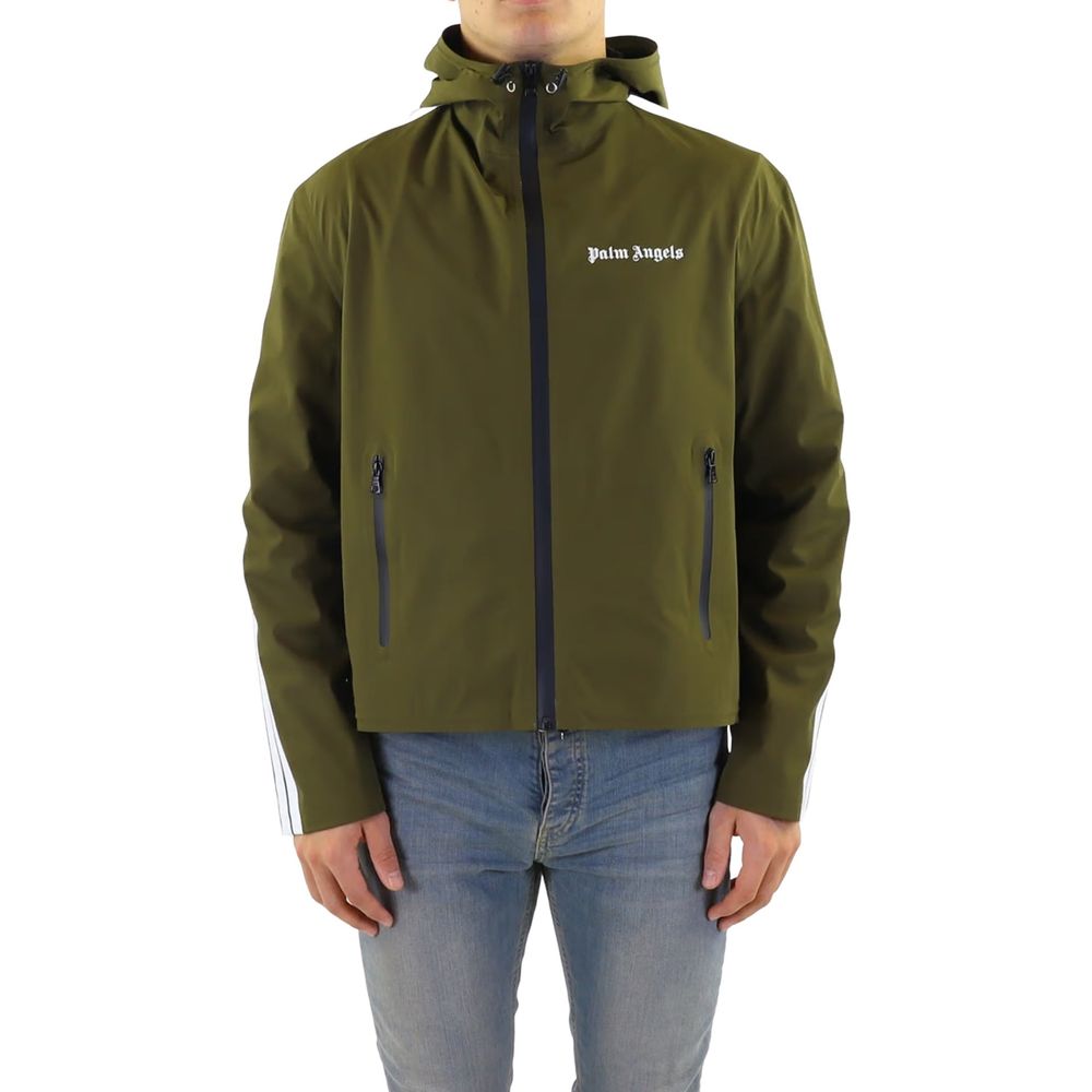 Palm Angels Bicolor Polyethylene Full-Length Jacket