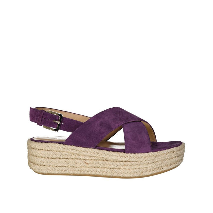 Sergio Rossi Multicolor Calfskin Espadrilles