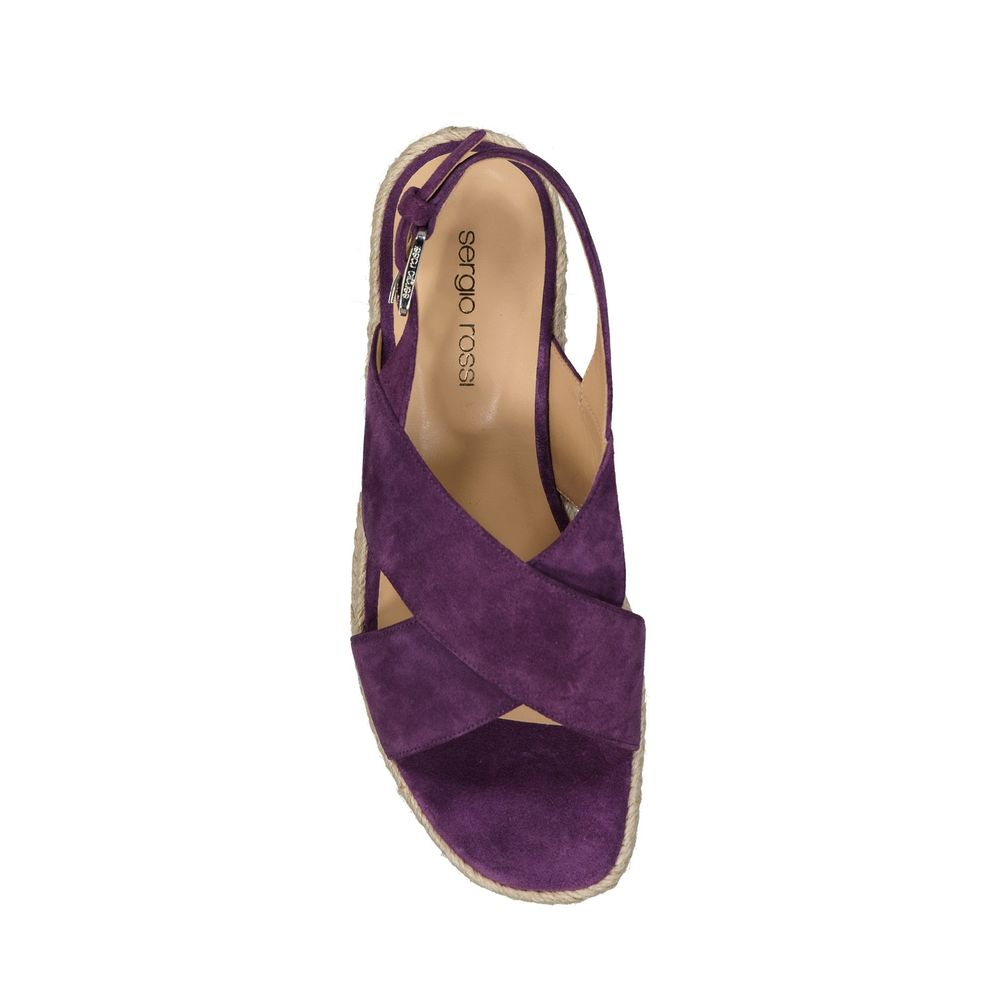 Sergio Rossi Multicolor Calfskin Espadrilles