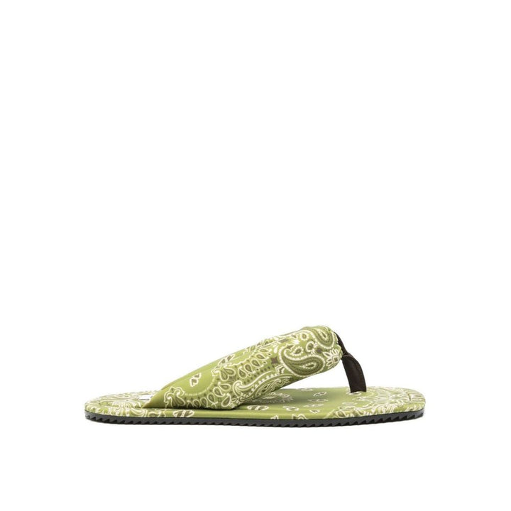 The Attico Bicolor Elastane Slides