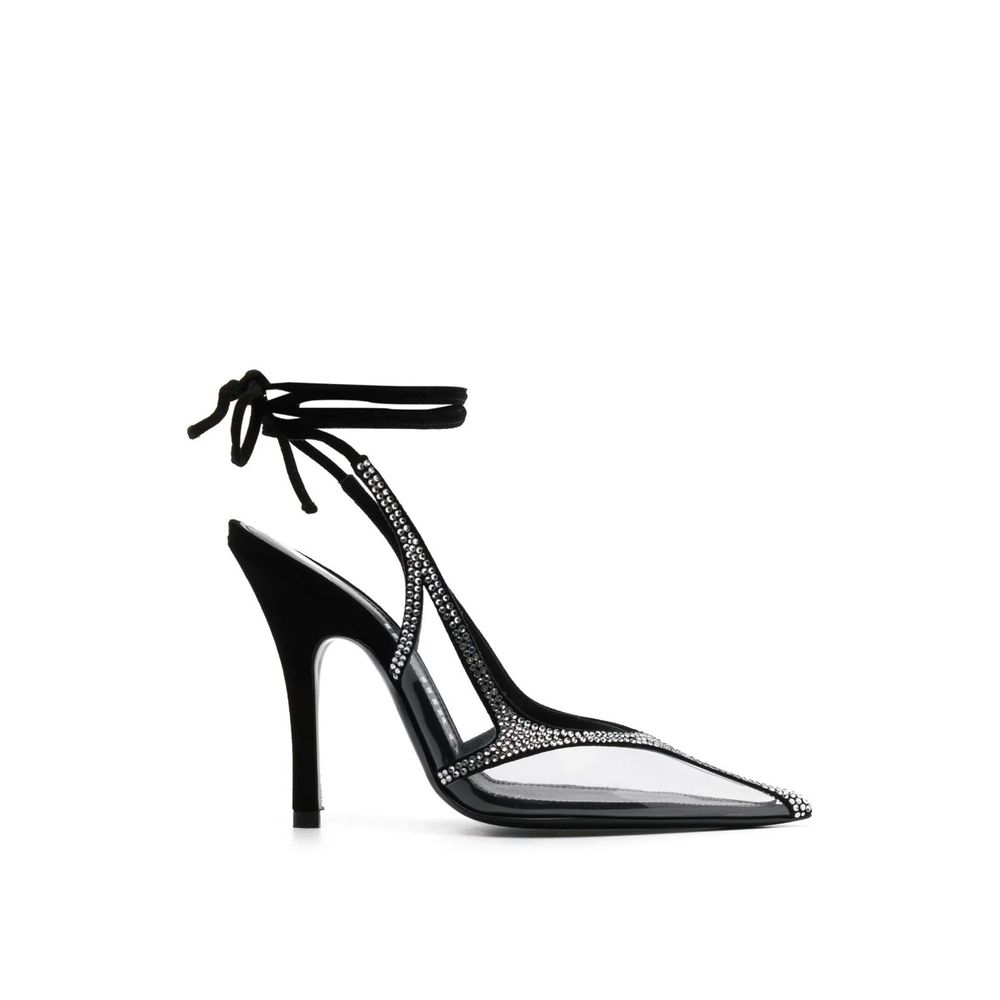 The Attico Black Pvc Pumps
