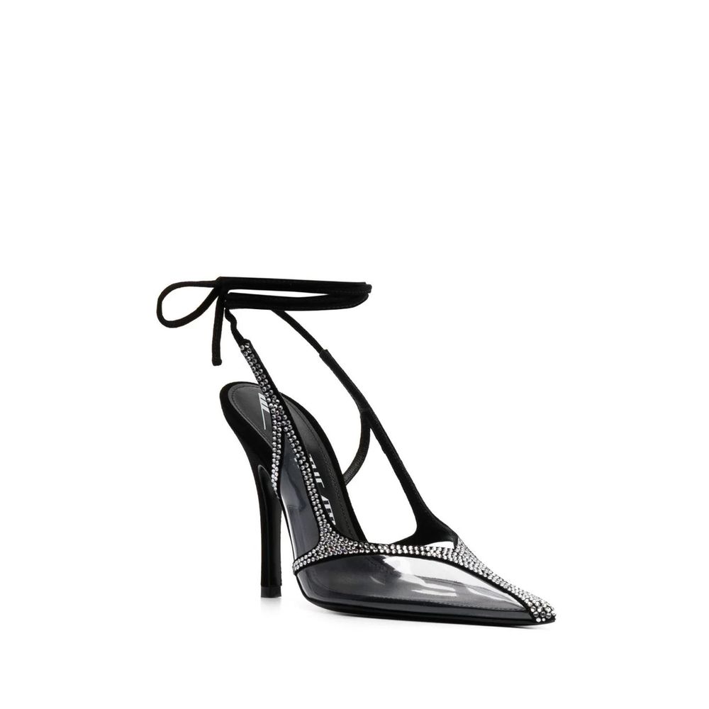 The Attico Black Pvc Pumps