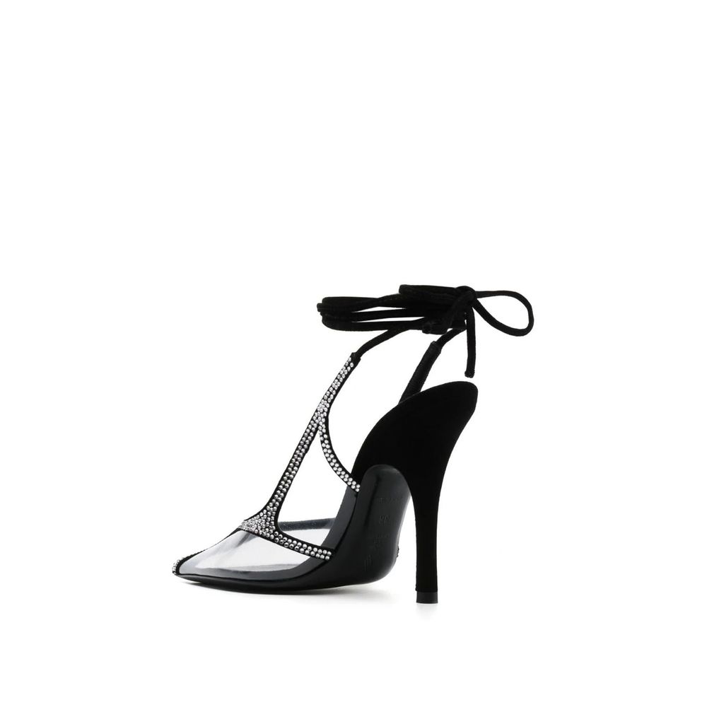 The Attico Black Pvc Pumps
