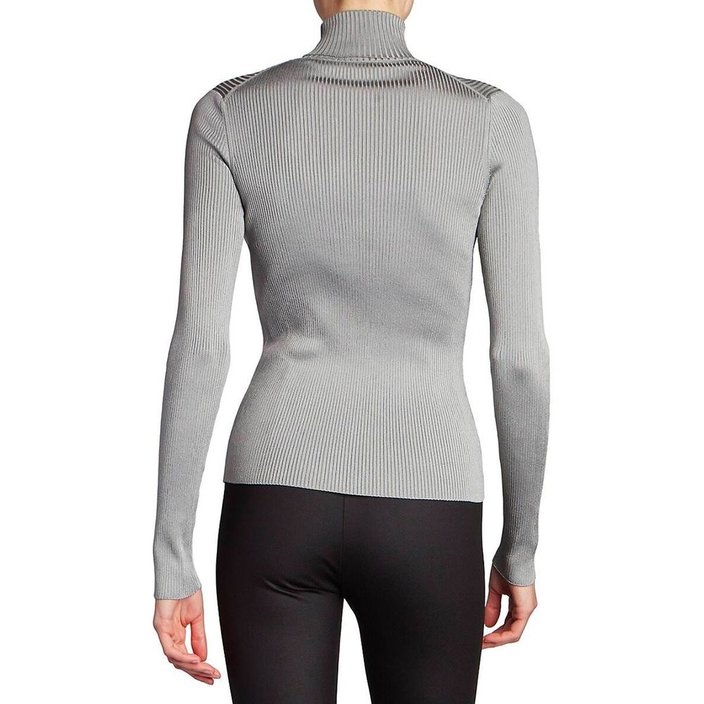 Balenciaga Gray Polyester Turtleneck