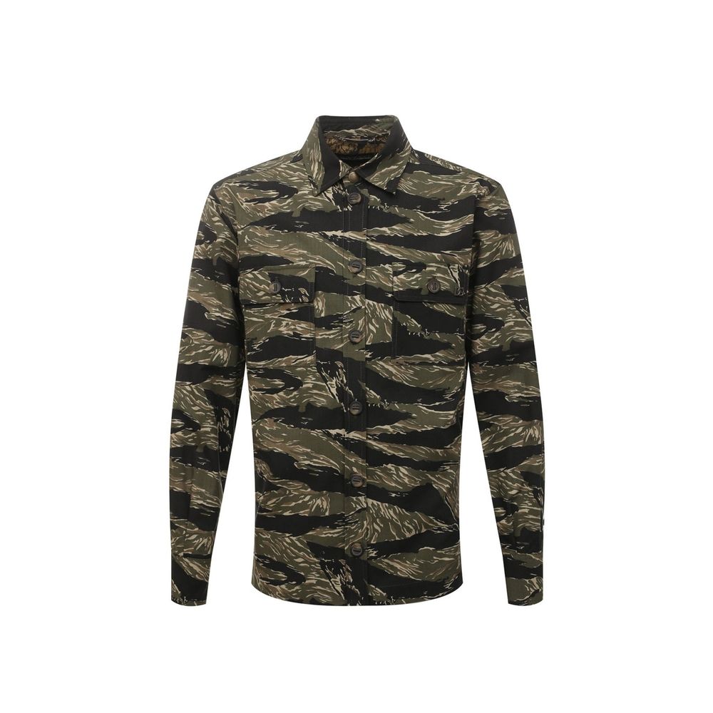 Dolce & Gabbana Bicolor Cotton Pattern Shirt