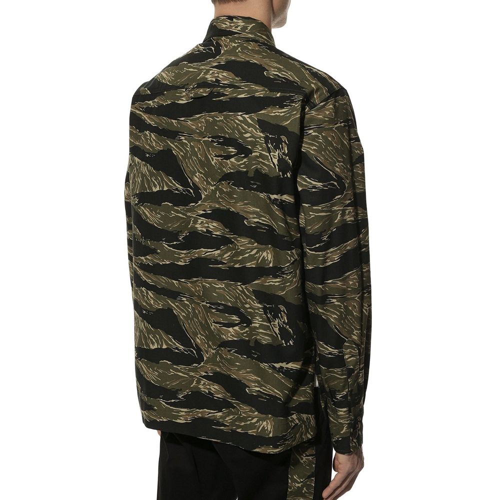 Dolce & Gabbana Bicolor Cotton Pattern Shirt