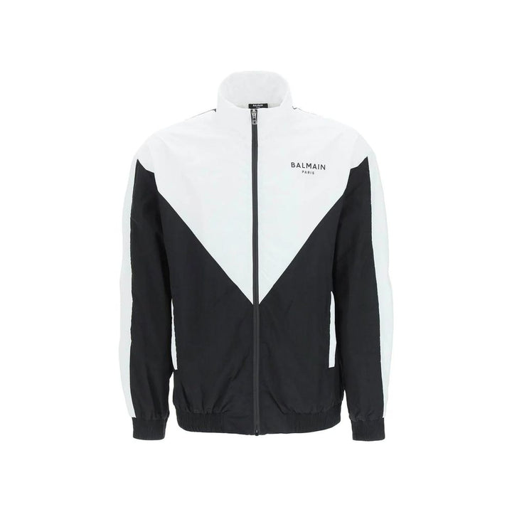 Balmain Black Polyamide Shell Jacket