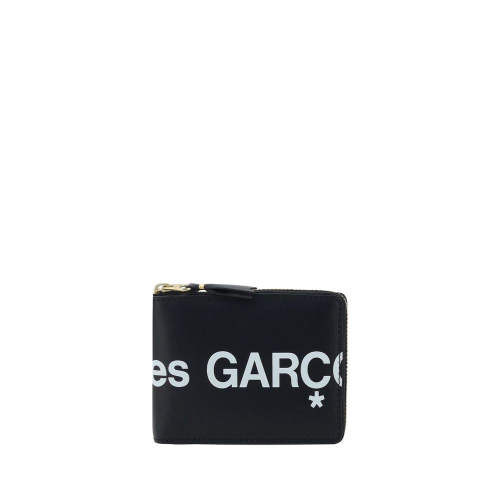 Comme Des Garçons Black Calf Leather Bos Taurus Wallet