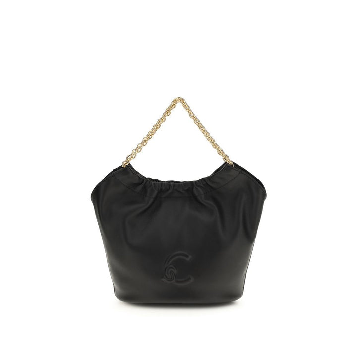Coccinelle Black Calf Leather Bos Taurus Shoulder Bag