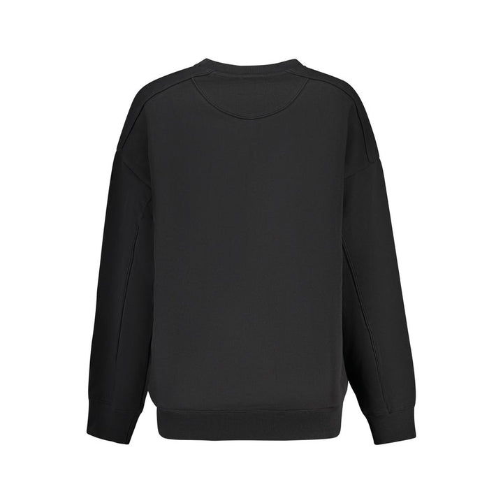 Guess Jeans Black Cotton Women Sweatshirt