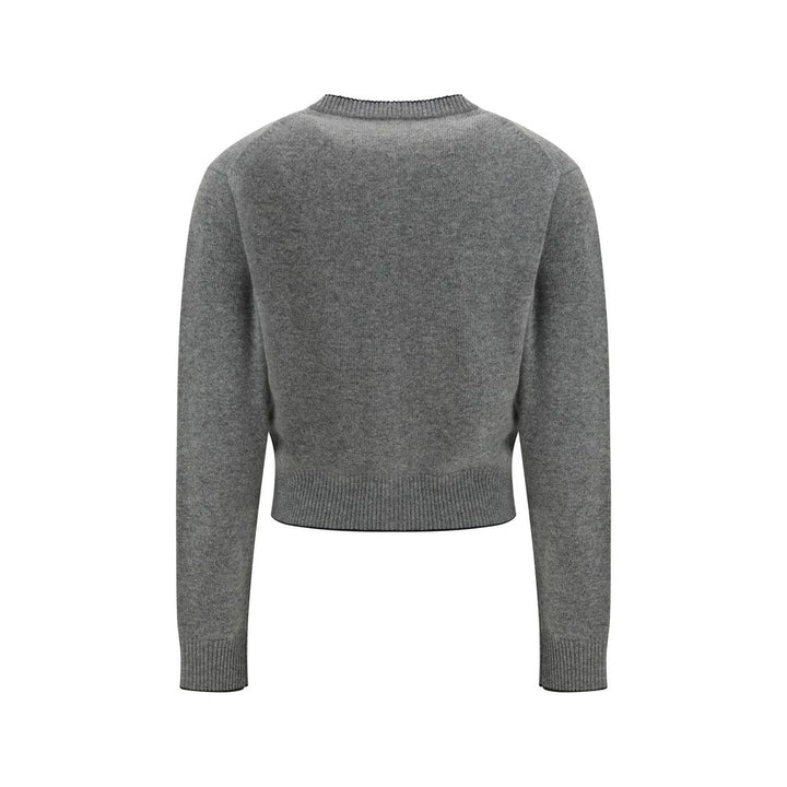 Chloé Gray Wool Cardigan