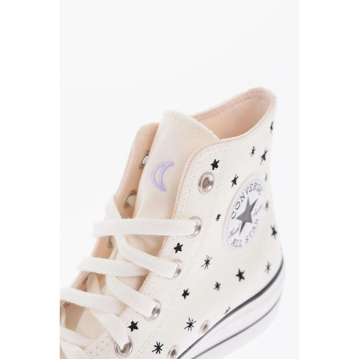Converse Black And White Canvas High Top Sneakers