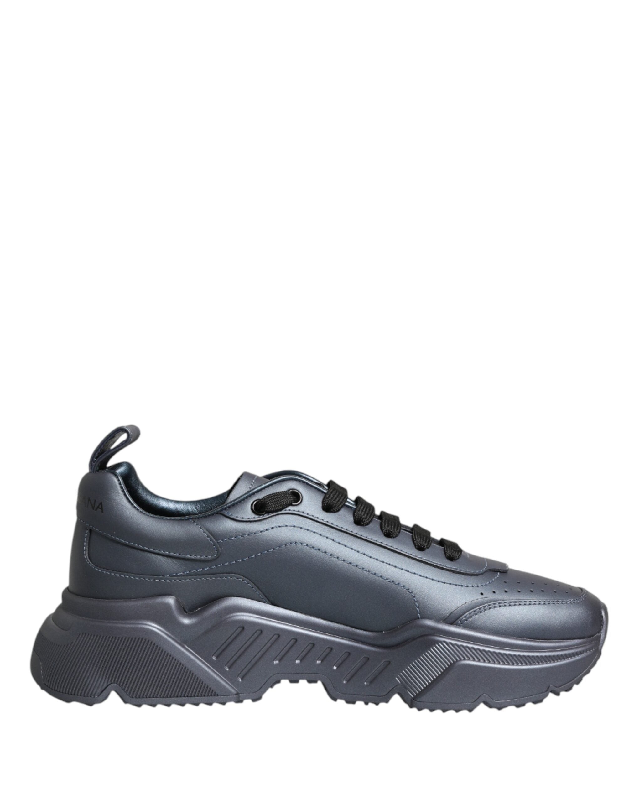 Dolce & Gabbana Blueish Gray Daymaster Low Top Sneakers Shoes