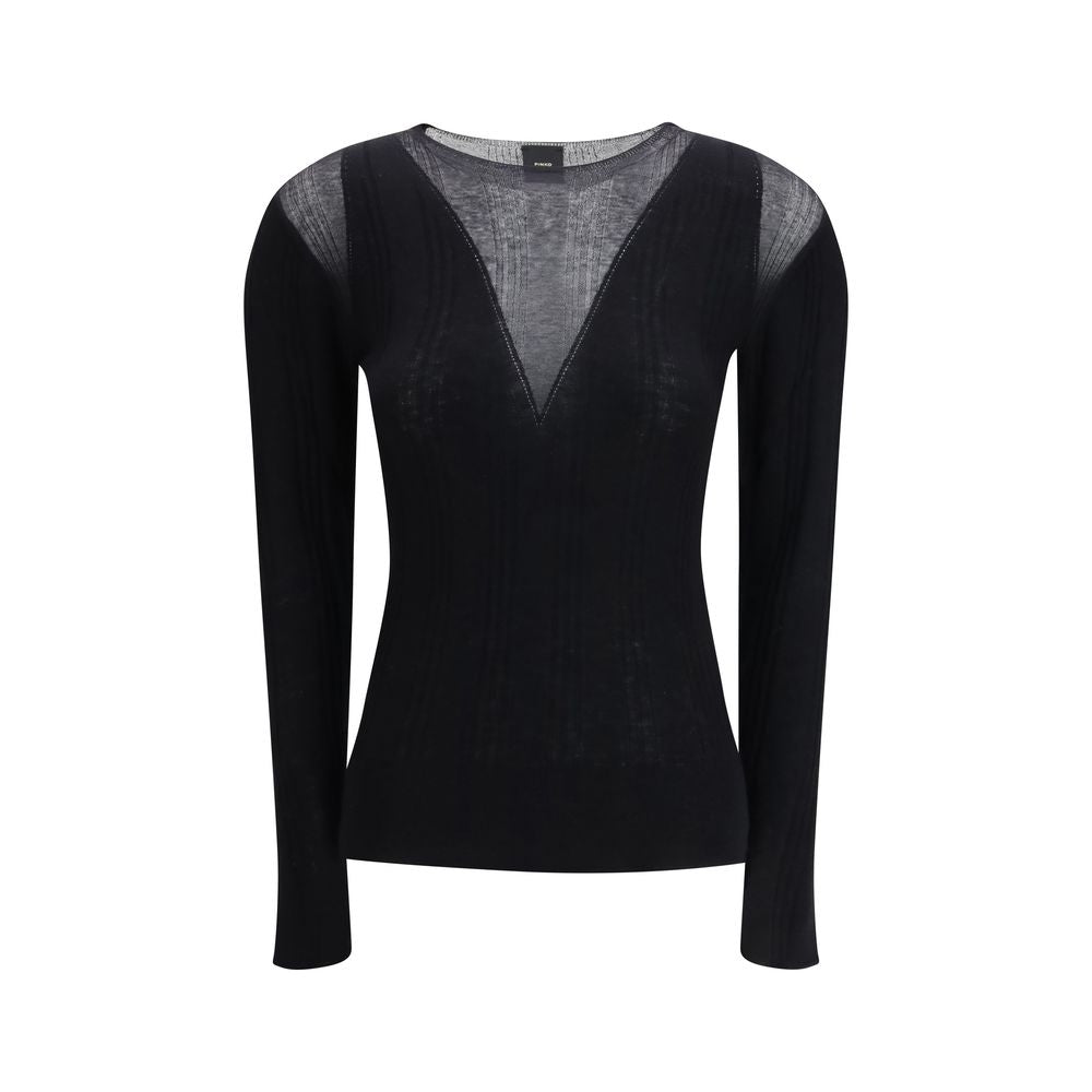 PINKO Black Viscose Shirt