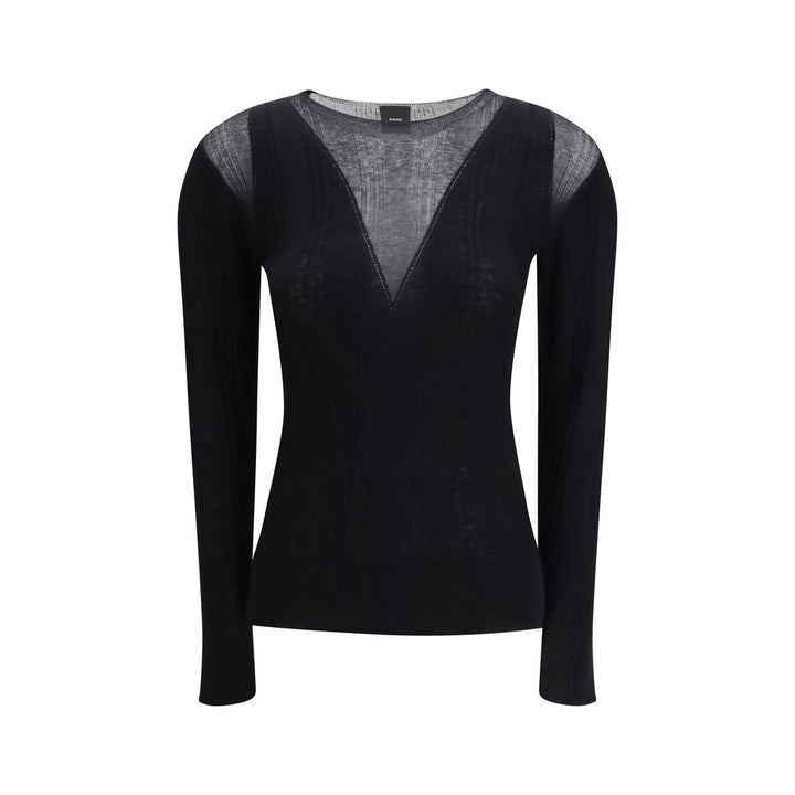 PINKO Black Viscose Shirt