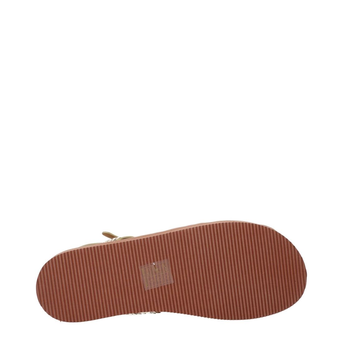 See By Chloé Gold Polyethylene Sandals