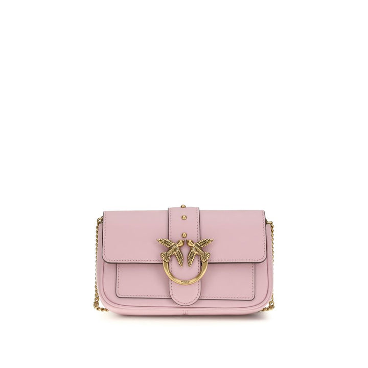 PINKO Multicolor Calf Leather Bos Taurus Shoulder Bag