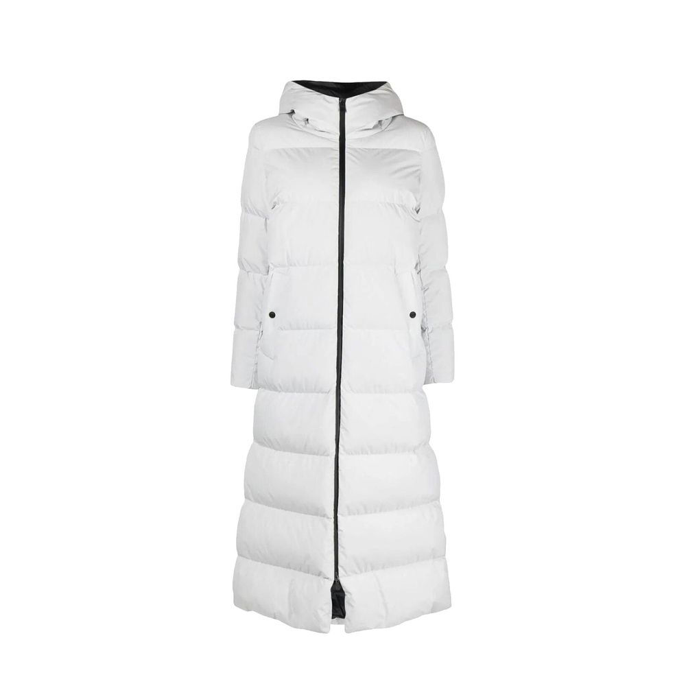 Herno Gray Polyester Coat
