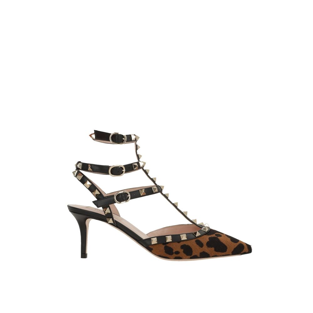 Valentino Garavani Black Calfskin Pumps