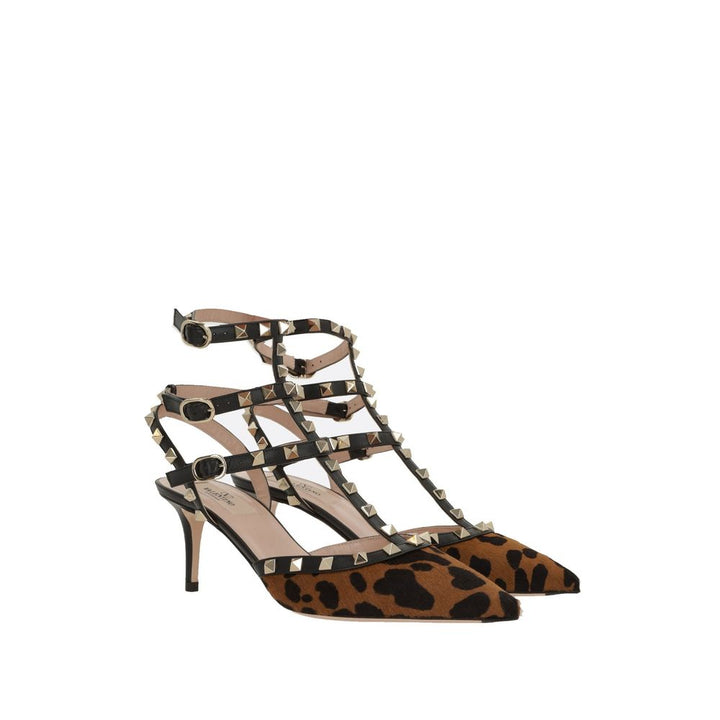 Valentino Garavani Black Calfskin Pumps