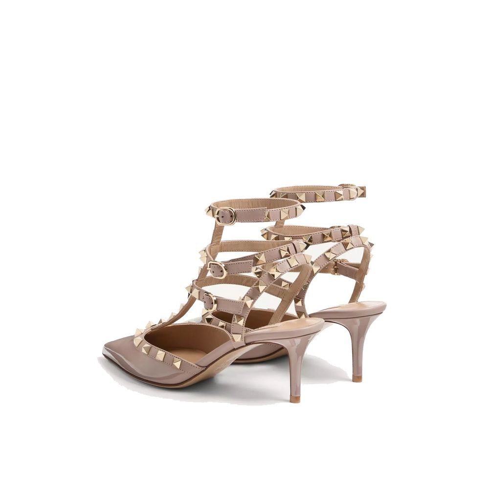 Valentino Garavani Beige Calfskin Pumps